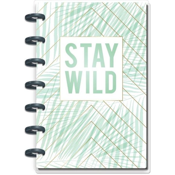 Happy Planner Mini Notes Notebook Stay Wild Floral Botanicals - Picture 1 of 4